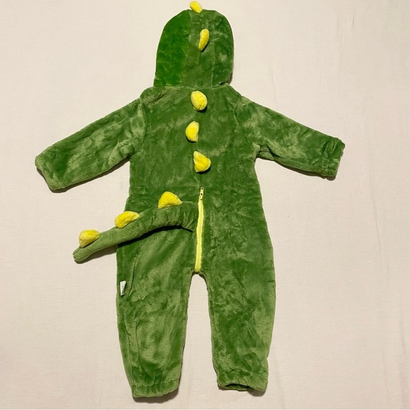 TONWHAR Baby Dinosaur 12-18 M Animal Costume Outfit Baby Hooded Romper Jumpsuit - Picture 16 of 16